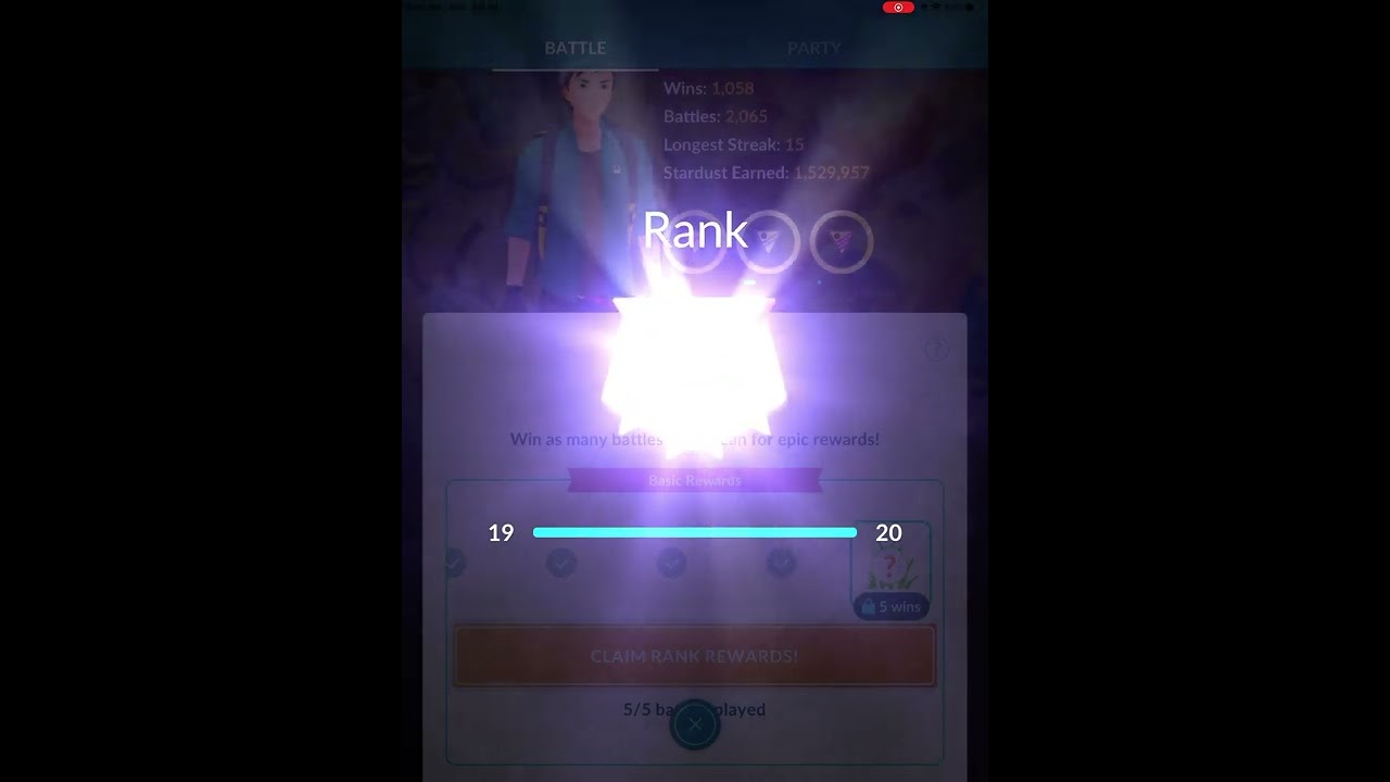 Getting rank 20 in go battle league
