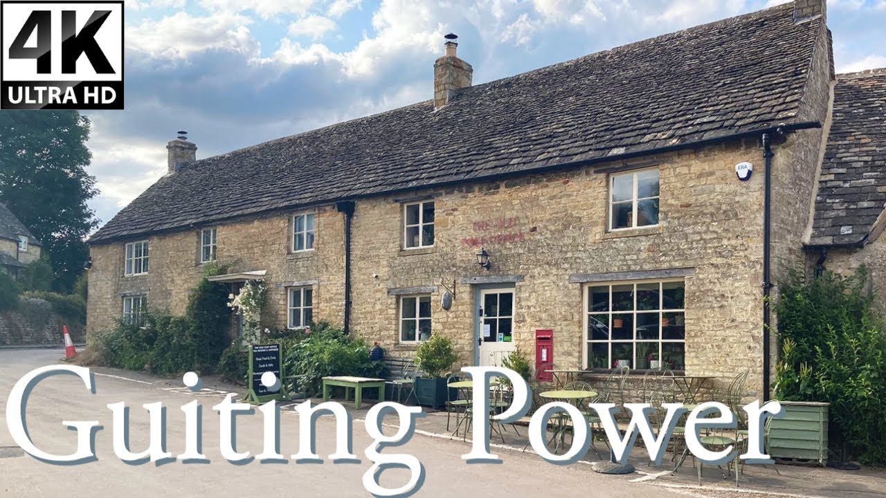 Glorious Guiting Power | English Cotswolds Village 4K walk