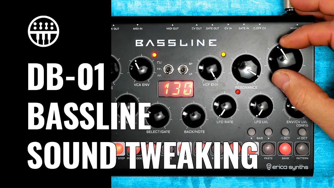 Sound Exploring | Erica Synths Bassline DB-01 | Thomann