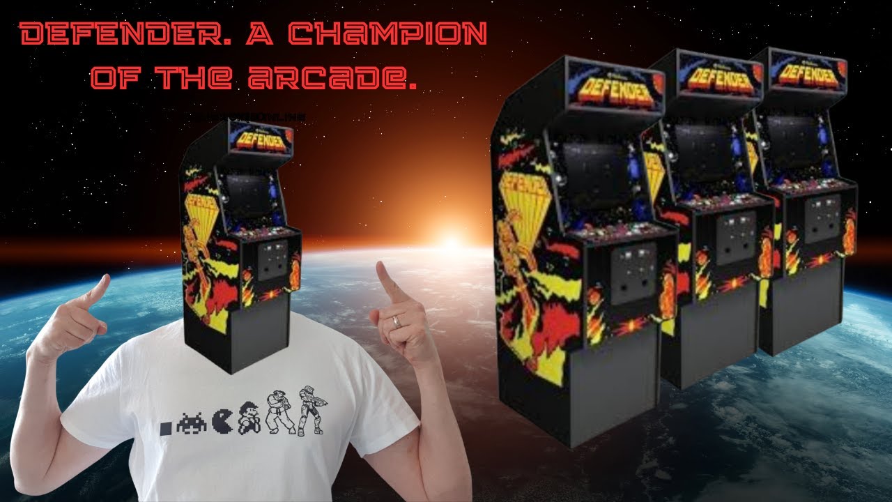 Defender. The Greatest Arcade Machine EVER!