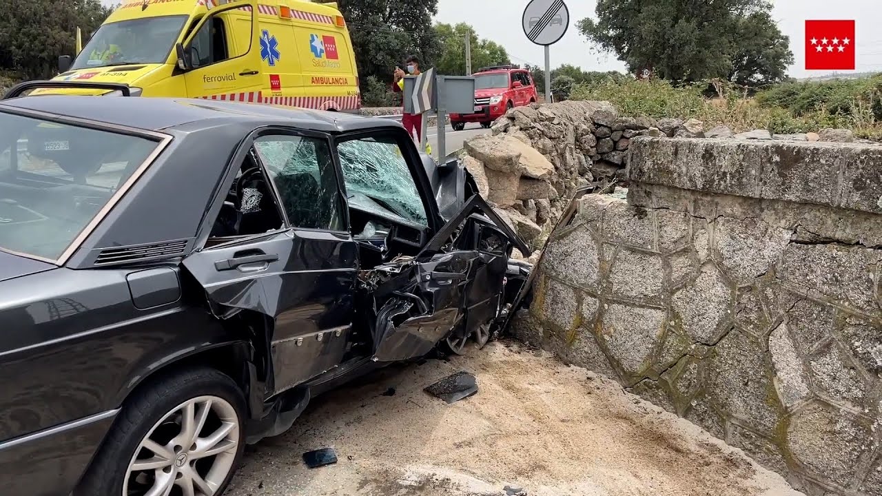 Varón de 57 años fallece en Galapagar tras un impacto contra un muro