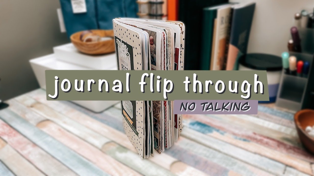 Creative Journal flip through #3  | Traveler's Notebook | Memory Keeping/scrapbooking