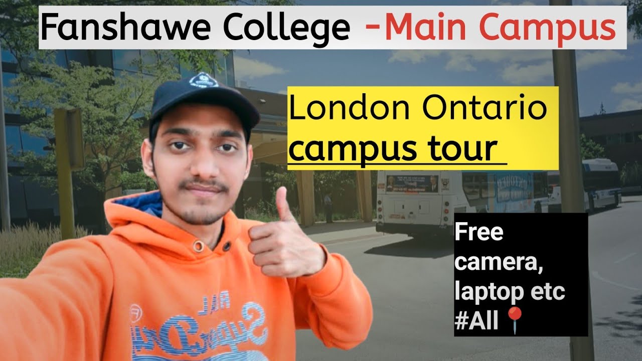 Fanshawe College Campus Tour | Main campus London Ontario | All important locations📍@mryashu513