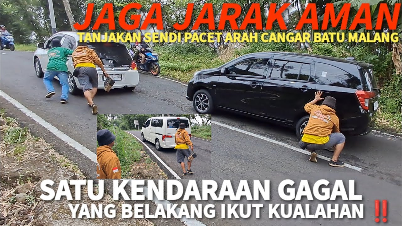 SATU GAK KUAT BELAKANG NGIKUT GAK KUAT NANJAK TANJAKAN SENDI PACET ARAH CANGAR