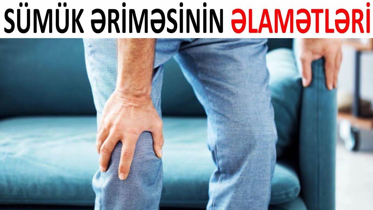Gənclərdə sümüklər BUNA GÖRƏ əriyir