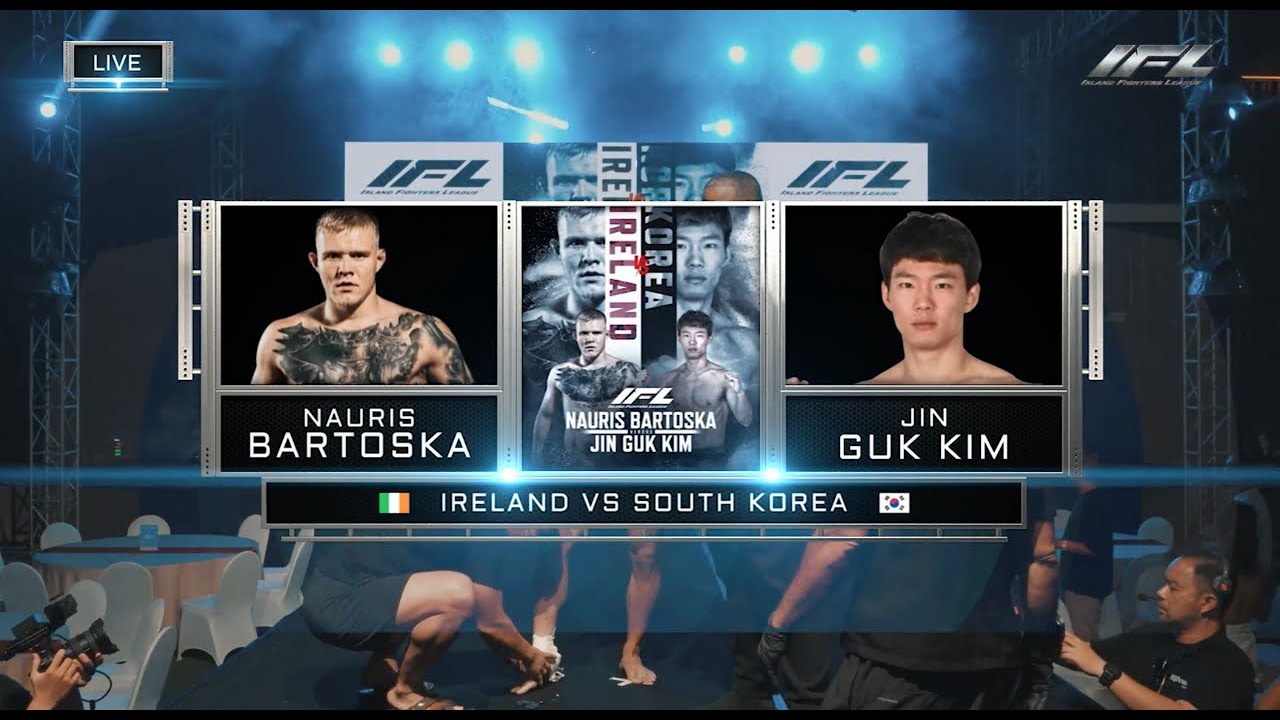 IFL 2   BOUT 10   NAURIS BARTOSKA & JIN GUK KIM
