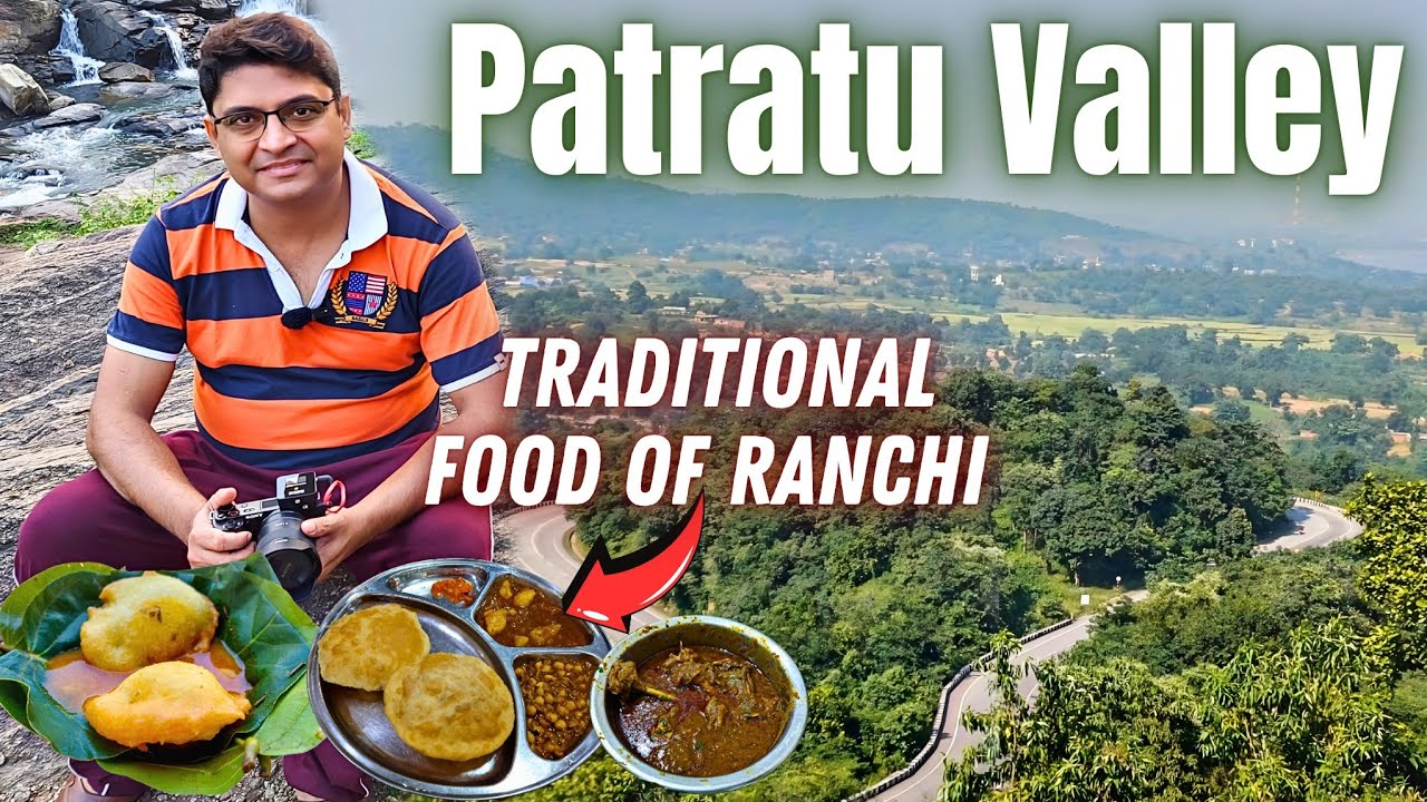 Ranchi Traditional Food Dhuska | Punjab Sweet House | Patratu Valley Lake | Ranchi Food & Travel EP2