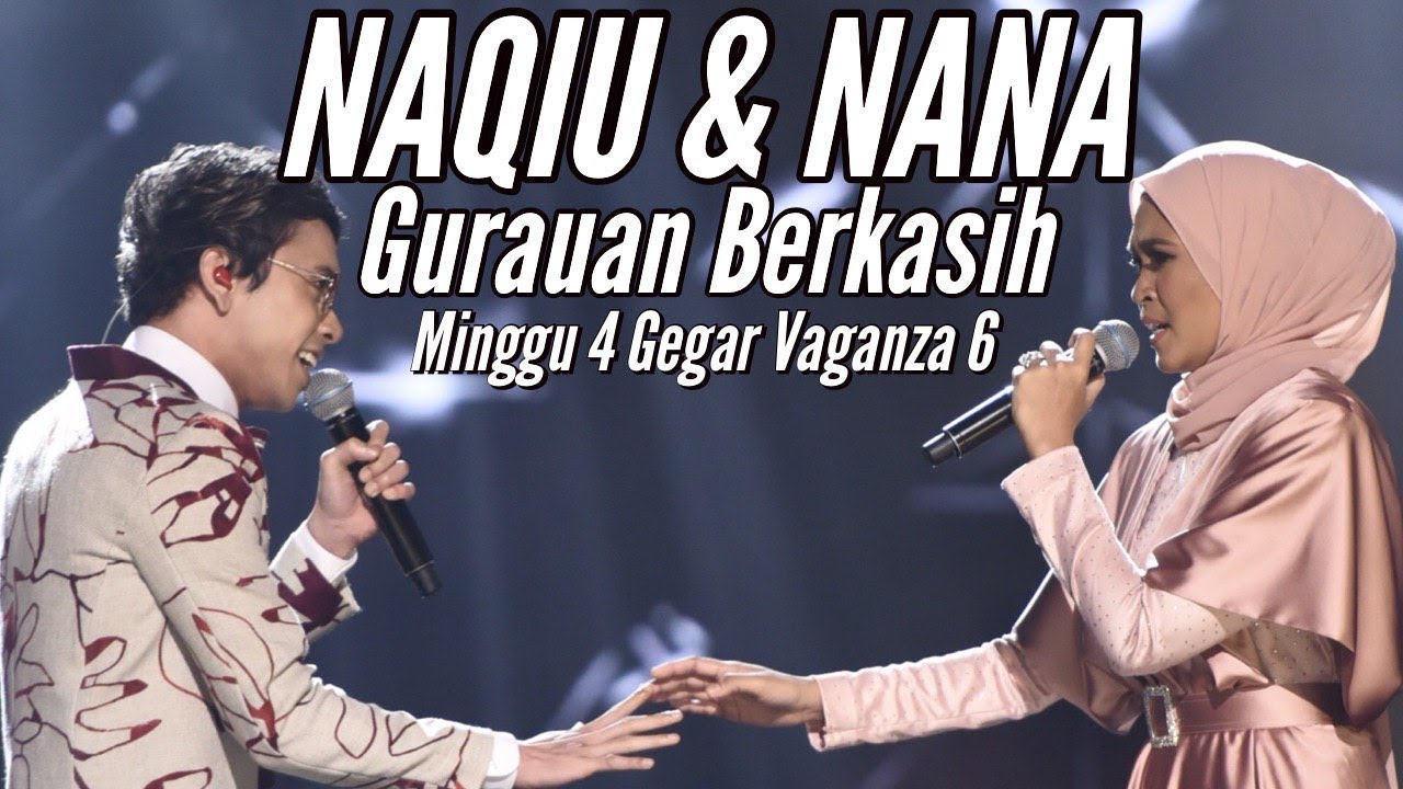 Naqiu & Siti Nordiana - Gurauan Berkasih (Minggu 4 Gegar Vaganza 6)