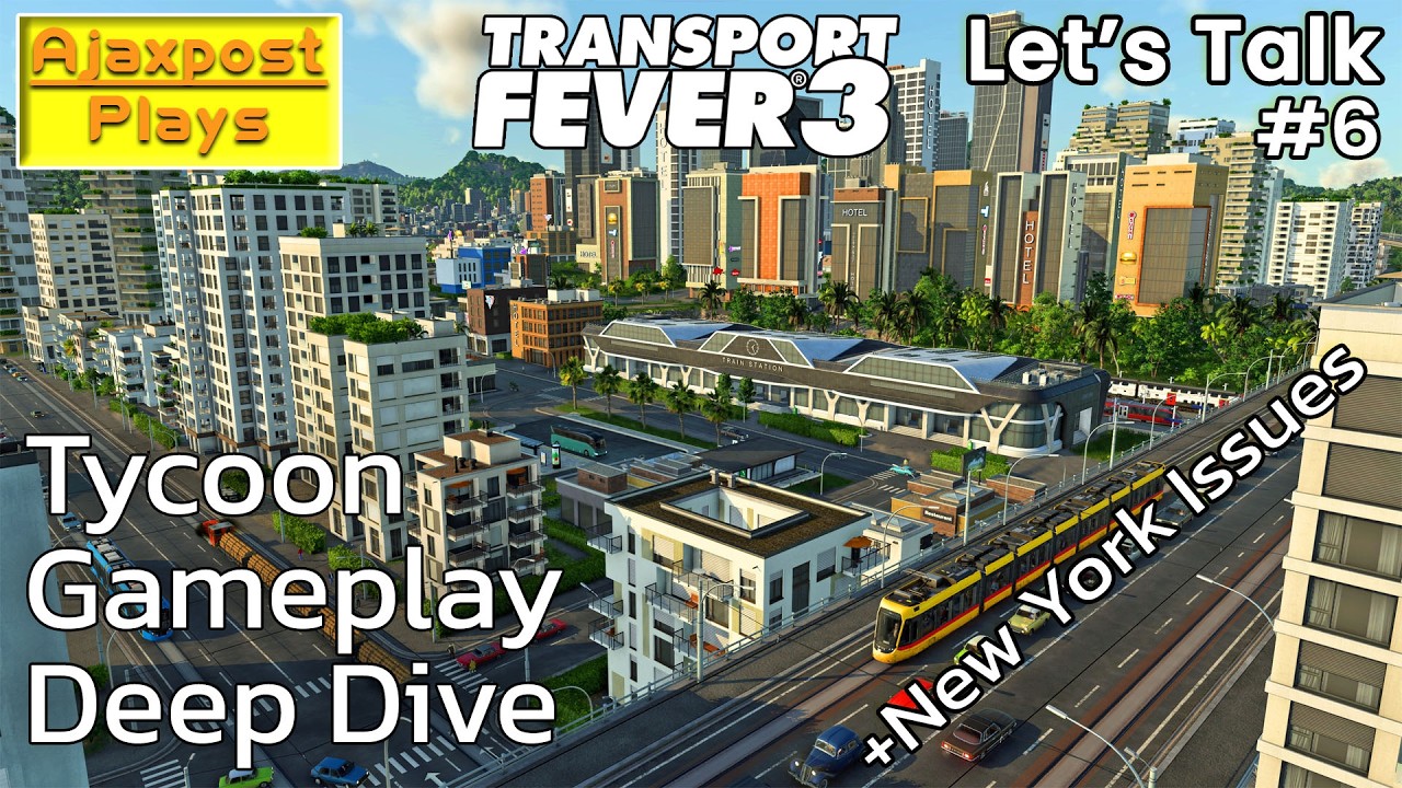 Transport Fever 3: Tycoon, City Growth и откровения о Нью-Йорке — Обновление от разработчиков: Да...