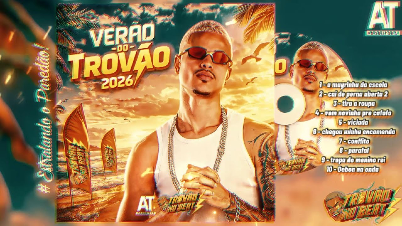 CD DE BREGA FUNK CARNAVAL 2026  TROVÃO NO BEAT (ESTRALANDO O PAREDÃO) #carnaval  #bregafunk #funk