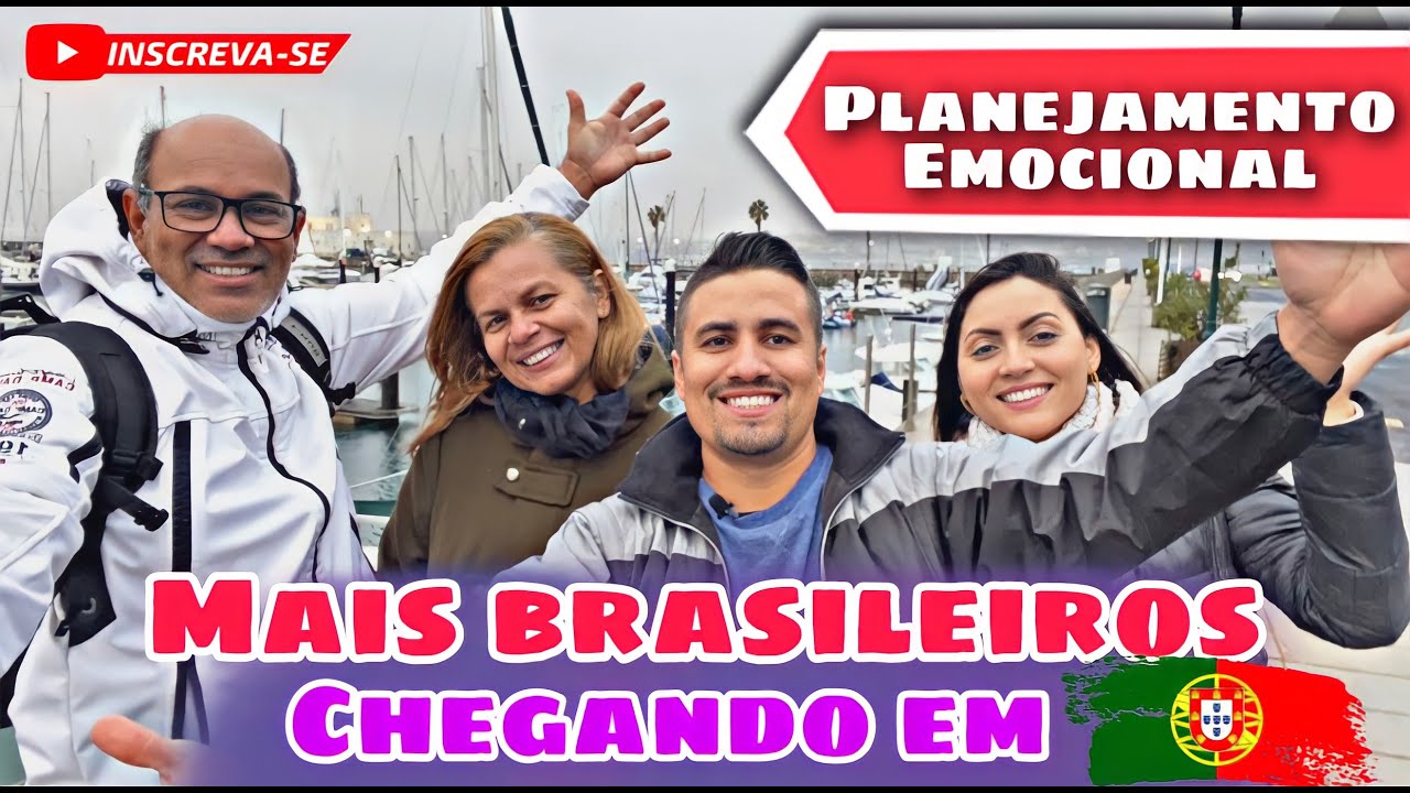 ✅ MAIS BRASILEIROS CHEGANDO EM PORTUGAL | PLANEJAMENTO EMOCIONAL PARA IMIGRAR ✈️
