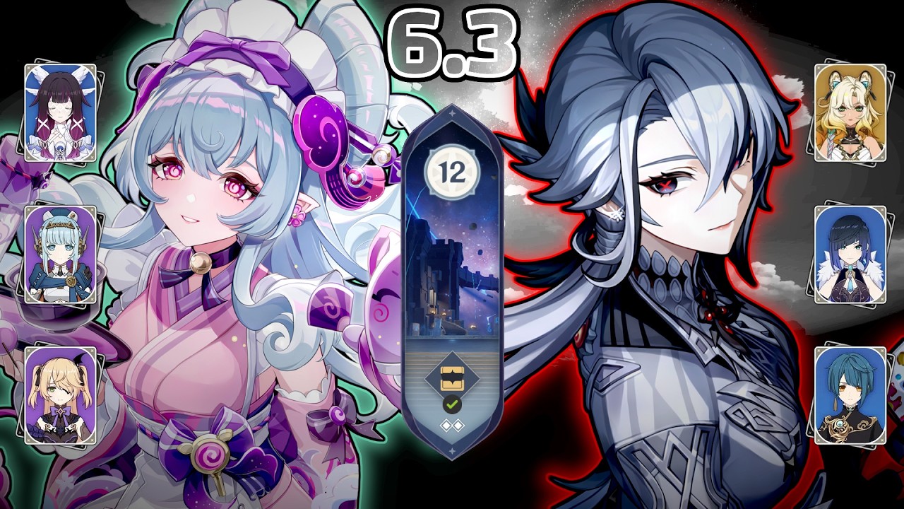 Yumemizuki Mizuki (C2R0) L.Electrocharge & Arlecchino (C6R1) Vape - Abyss 12 | Genshin Impact