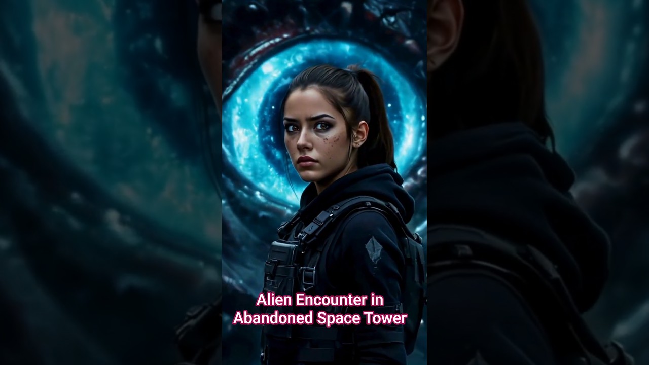 Alien Encounter in Abandoned Space Tower | Horror Sci-Fi Short