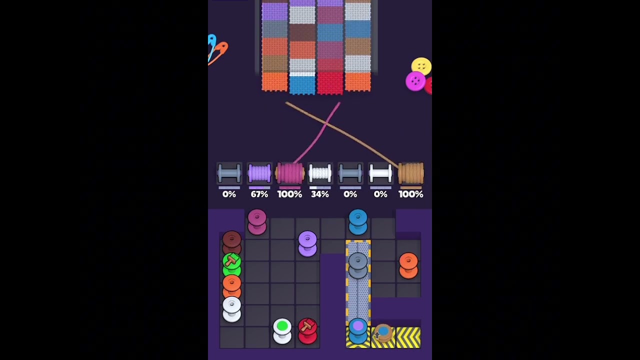 Knit Out Level 1023 Easy Game Solution Walkthrough 