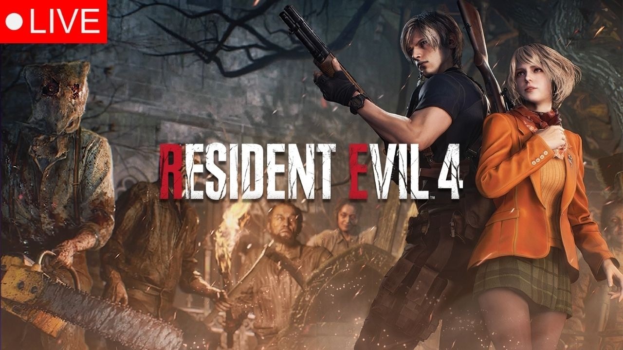 RESIDENT EVIL 4 REMAKE LIVE #residentevil #residentevil4remake  #Gaming #live #RCR #re4remake #rpg