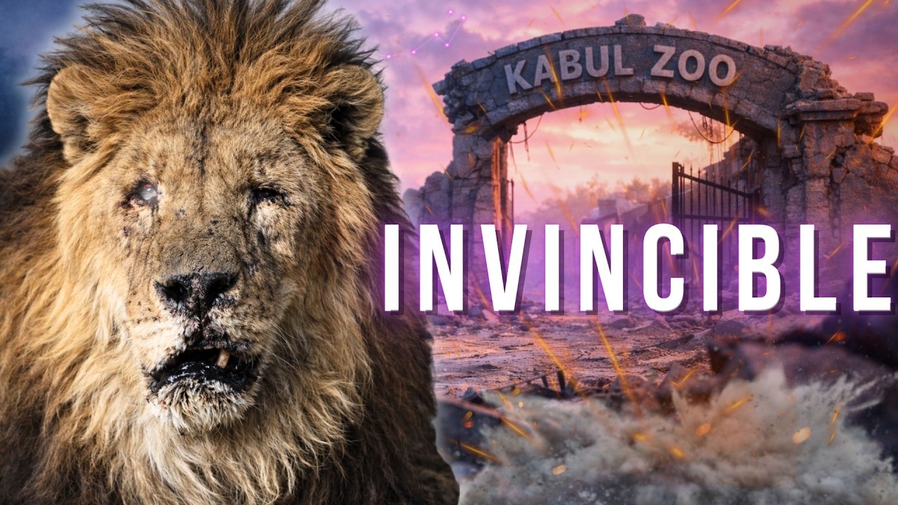 Ce lion aurait dû mourir. Il a survécu.