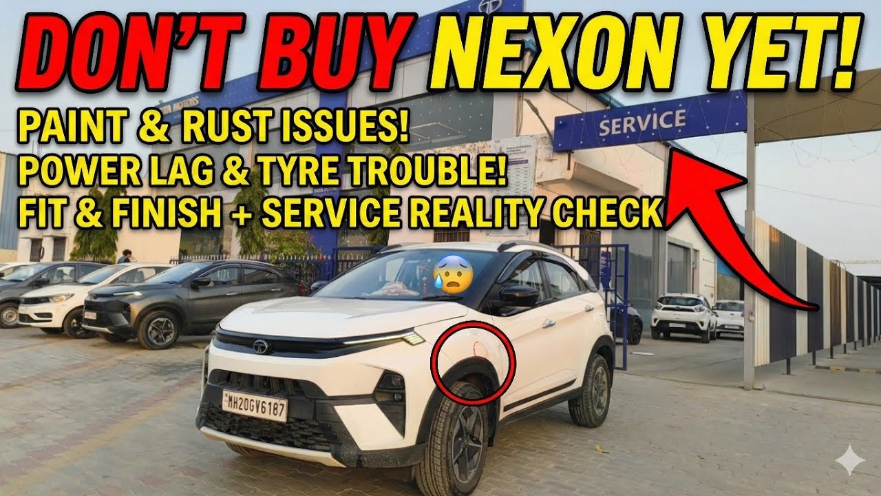 The Harsh Reality of Tata Nexon Ownership😮‍💨😔||Service and Quality issues||