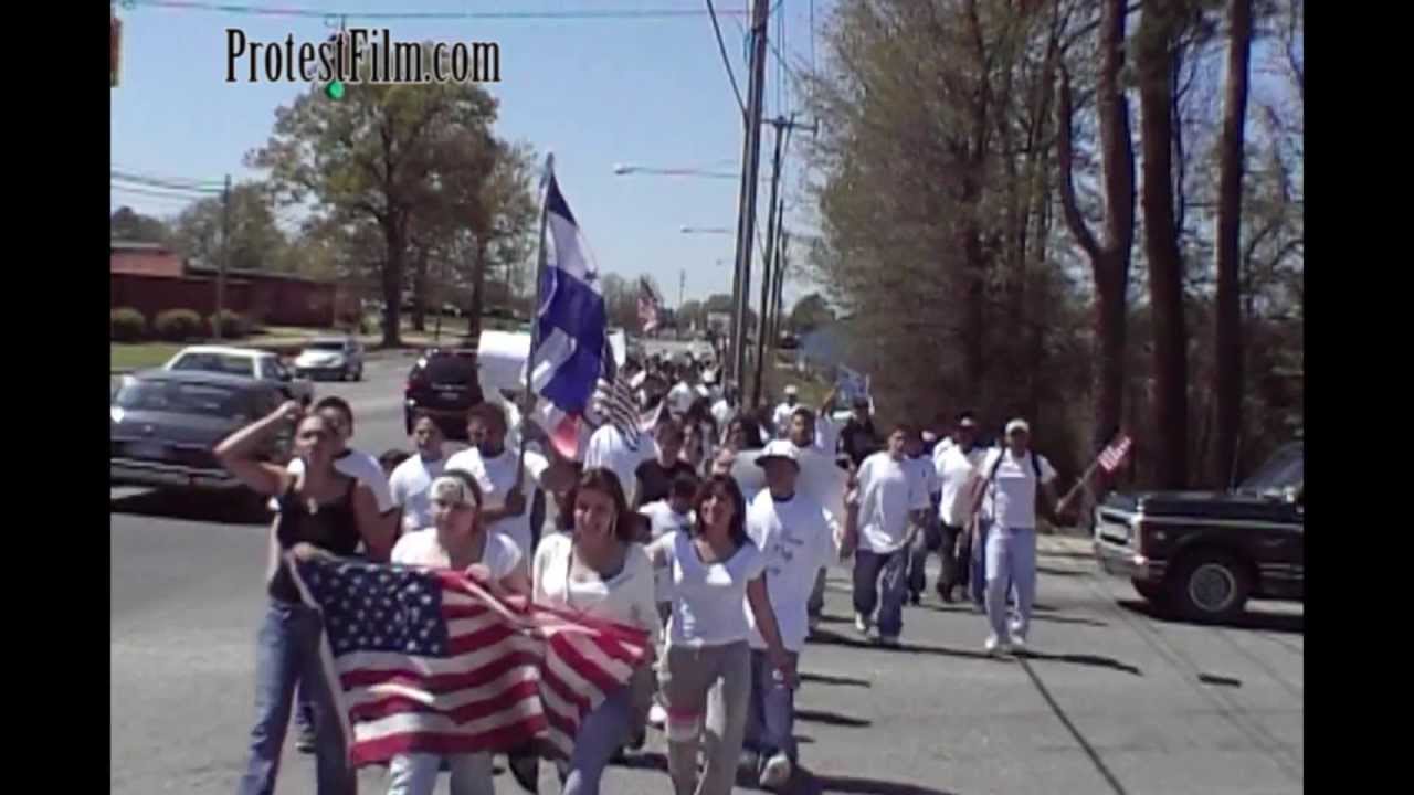 Hispanic Rights March Smithfield, NC
