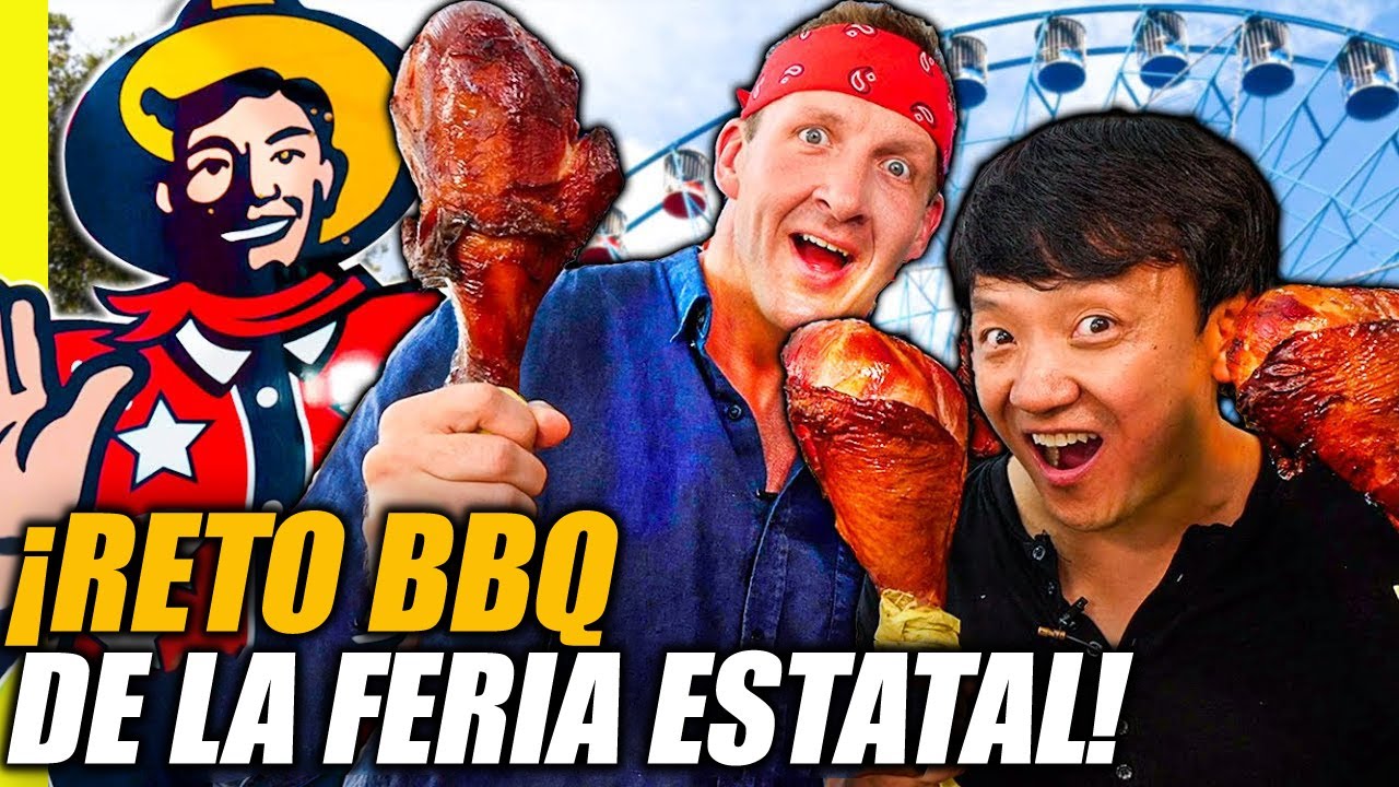 ¡La comida más PELIGROSA de EEUU! (Feria Estatal de Texas)
