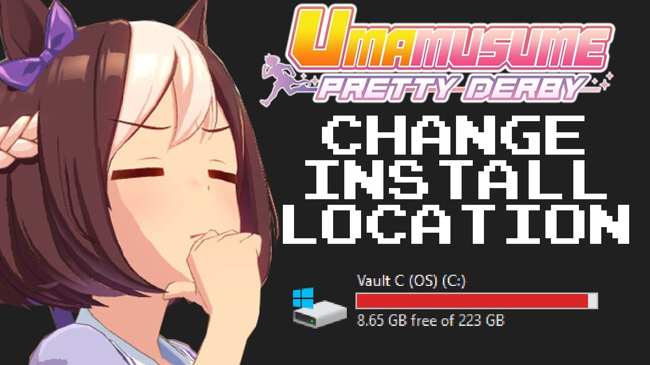 (Windows) How To Change Umamusume: Pretty Derby's Install Location