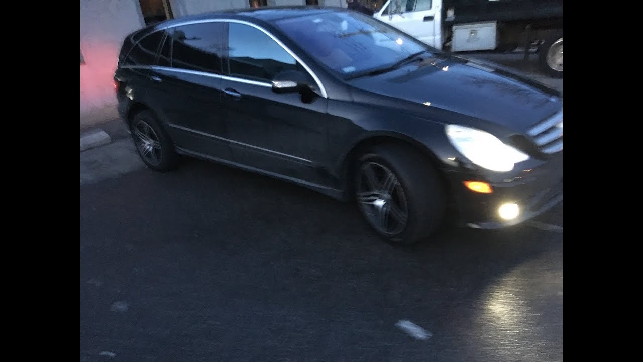 Светодиодные фары Mercedes W251 R350 2006 - 2010 гг.