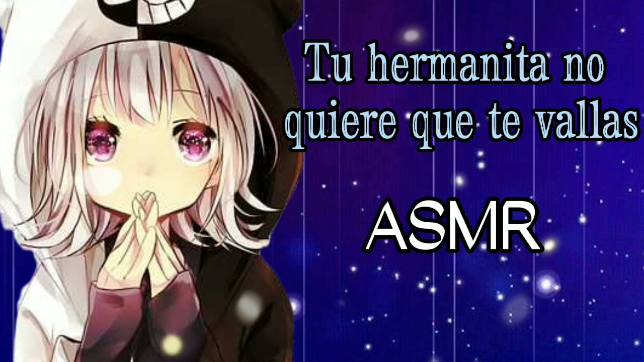Tu hermana no quiere que te vallas||ASMR||Yuri