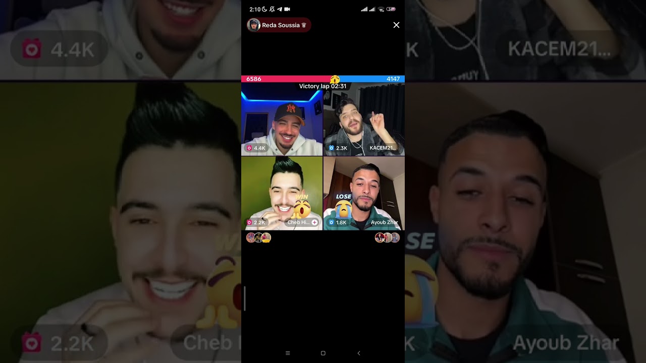 لايف رضى أيوب قاسم والفنان الفقرة لي تحكم بيها قاسم يغني ولكن مخلاوهش😂(prt2)