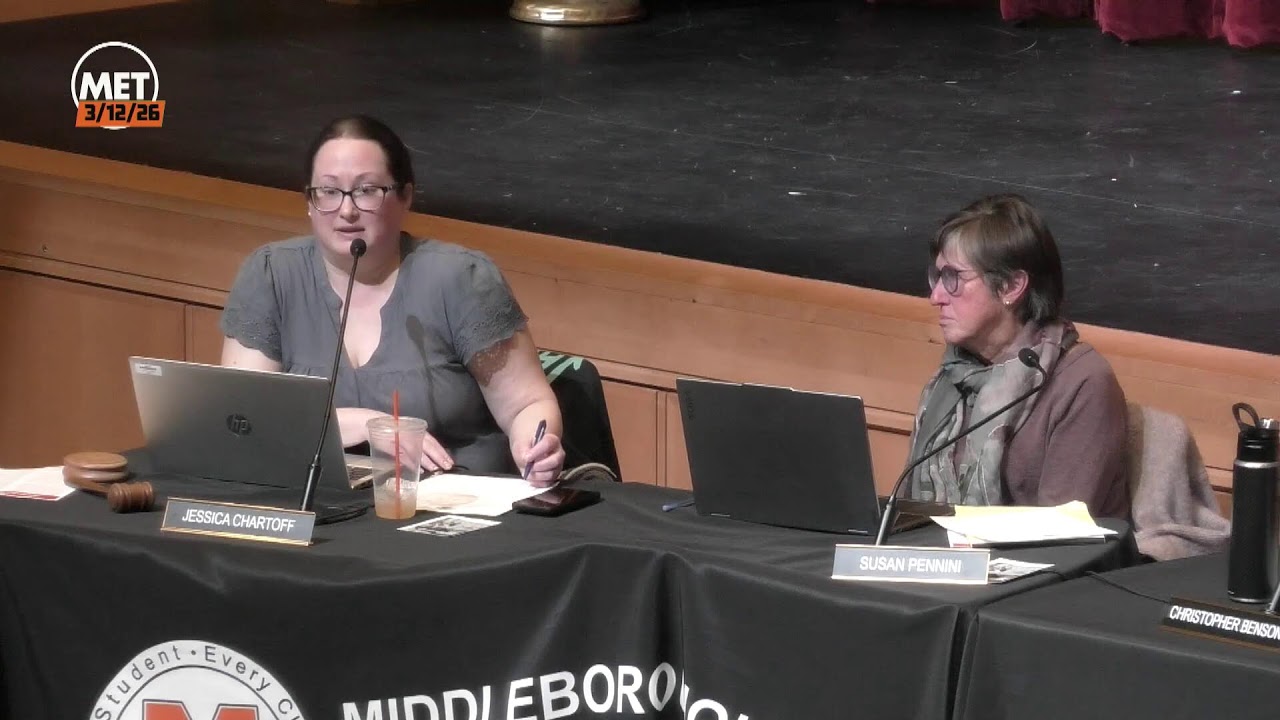 Middleborough Public Schools: School Committee Meeting - March 12, 2026