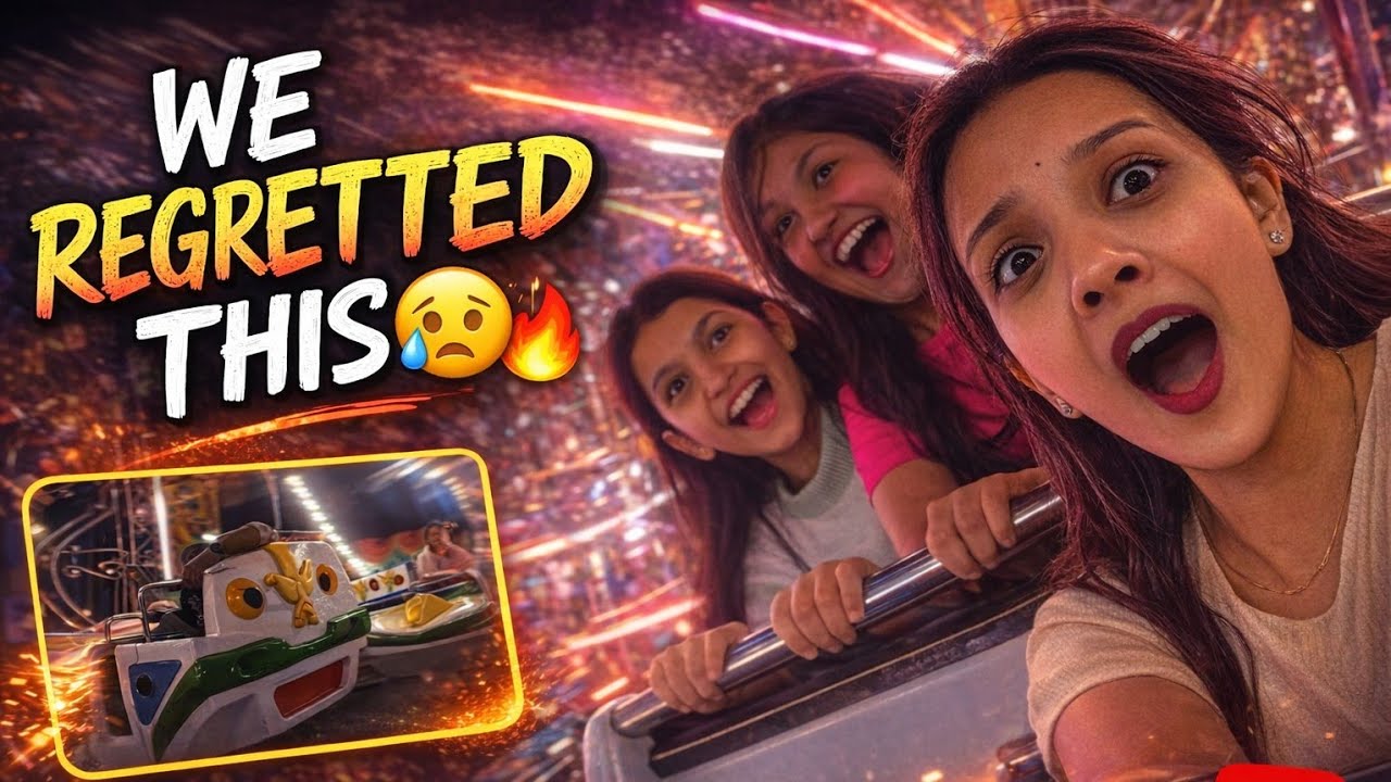 Screaming on Giant Wheel 😭🎡 | Funfair Vlog 2026