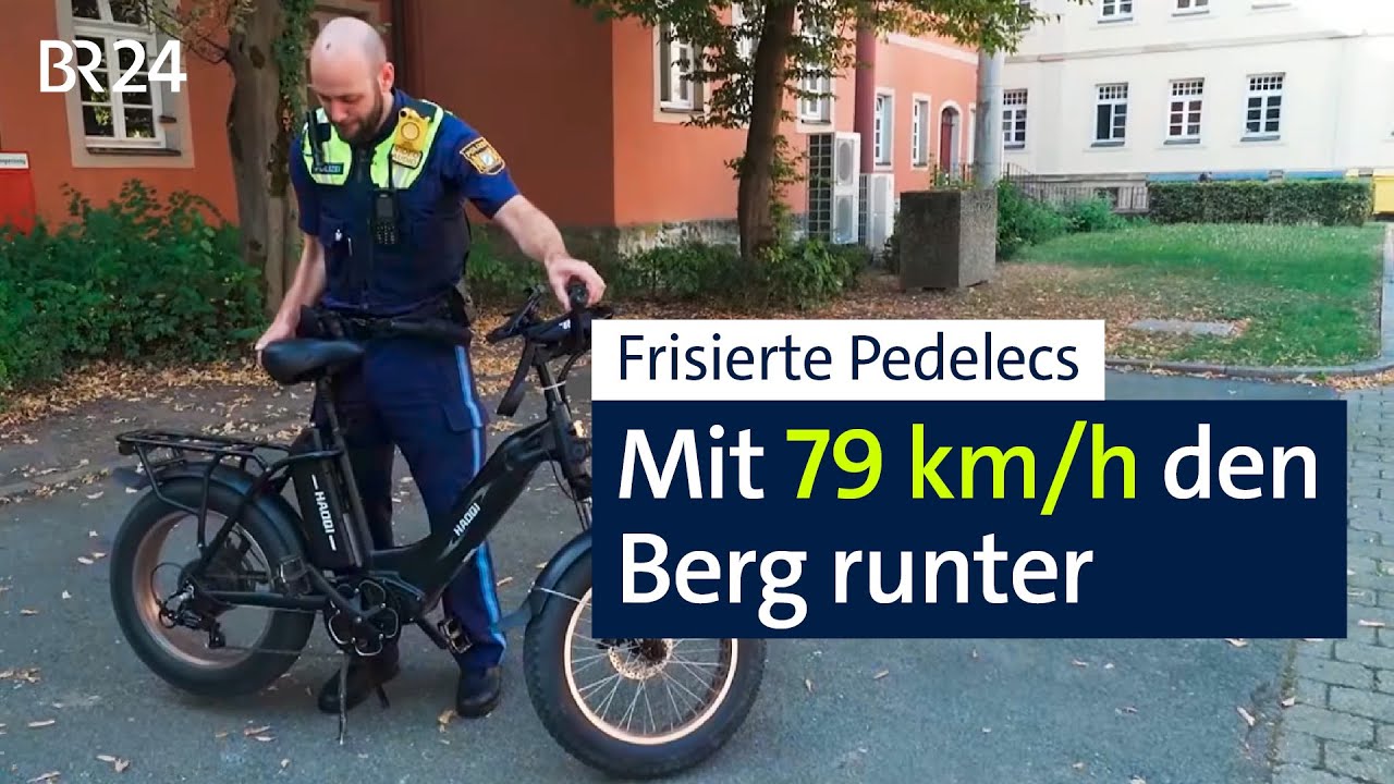 Frisierte Räder: Verstärkte Verkehrskontrollen bei Pedelecs | BR24
