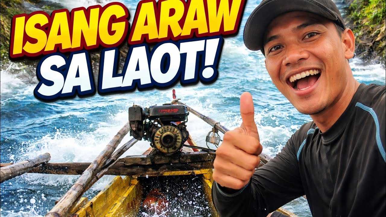 ISANG ARAW SA LAOT 🌊⚓TOTOONG BUHAY MANGINGISDA!Pwede rin: