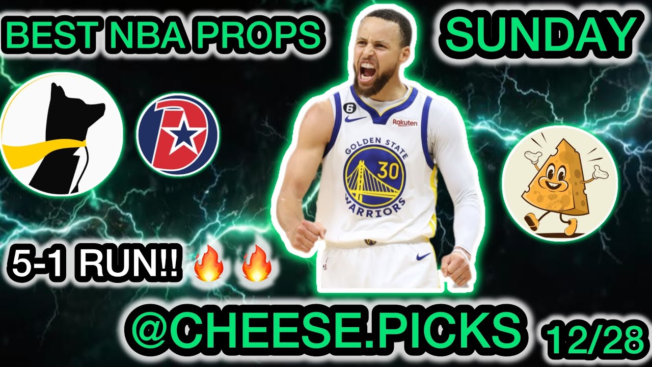 5-1 RUN! BEST NBA Player Props for Sunday 12/28 - BEST NBA PROPS TODAY!
