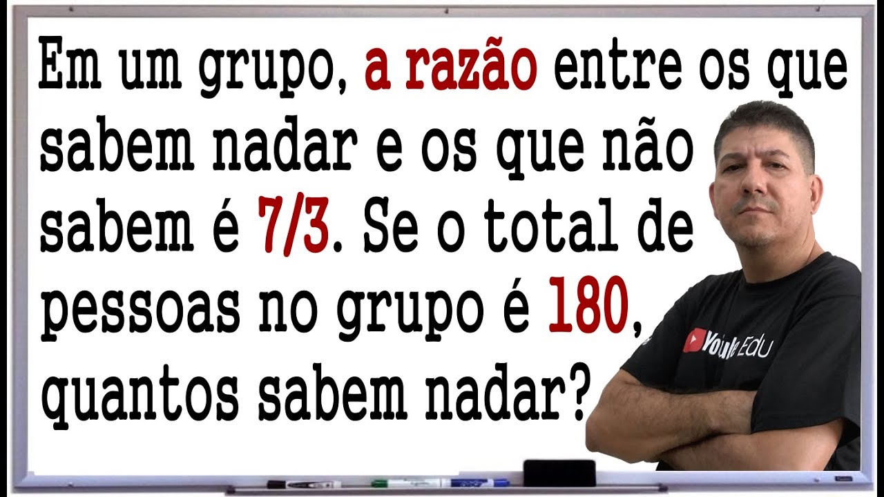 PROBLEMA COM RAZ&Atilde;O E PROPOR&Ccedil;&Atilde;O - VUNESP - Prof Robson Liers - Mathematicamente