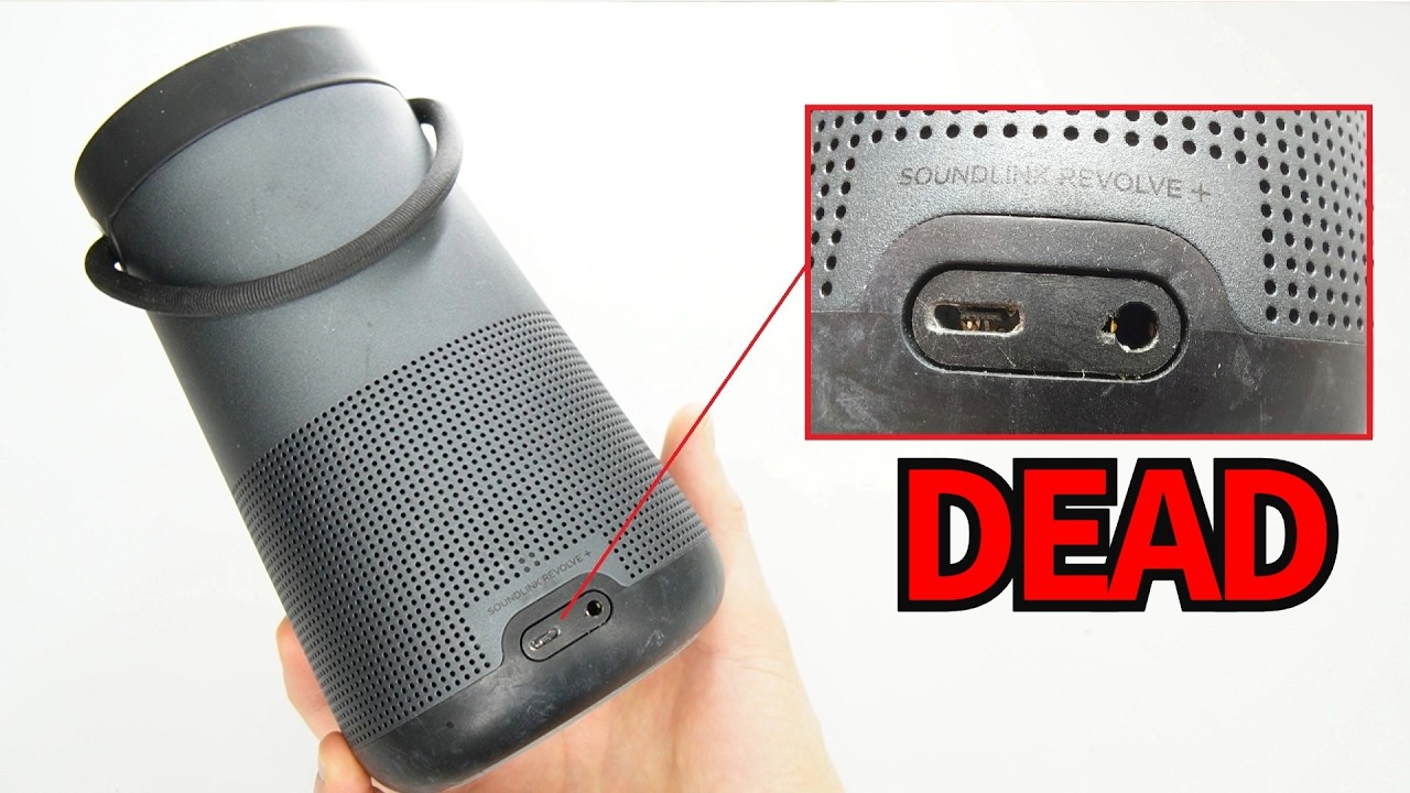 How to EASY Fix Charging Port on Bose SoundLink Revolve