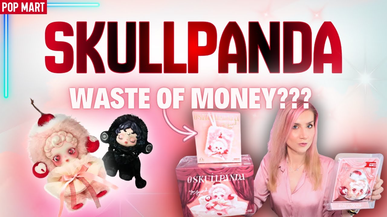 SKULLPANDA: Waste of Money or Worth Every Penny? 💸 Pop Mart Review + Unboxing #popmart #skullpanda