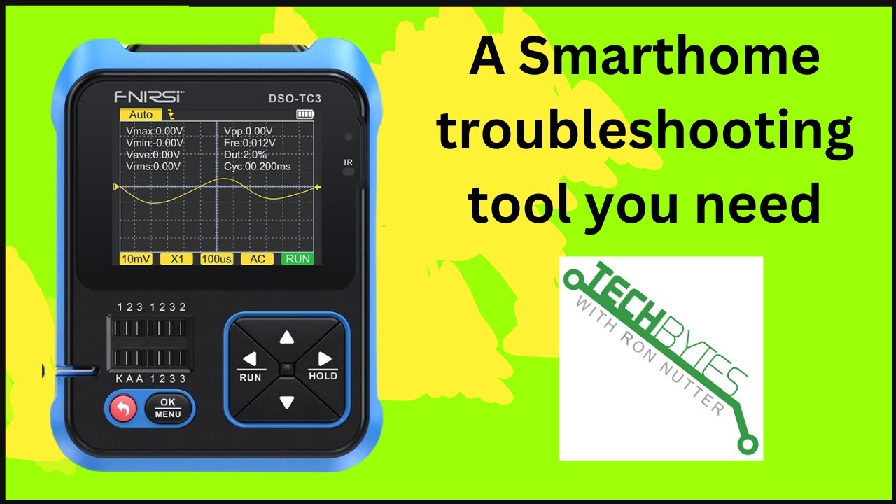 3 things you need to know about FNIRSI DSO TC3 as a smarthome troubleshooting tool