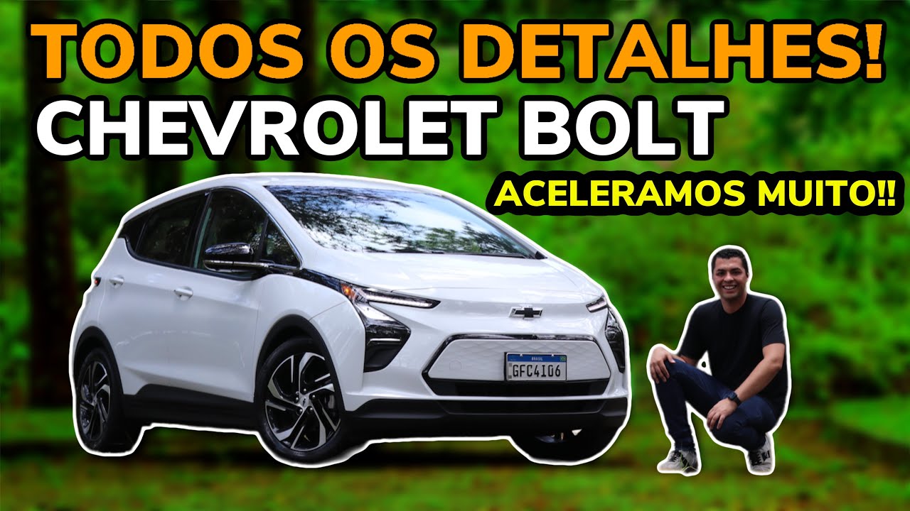 NOVO Chevrolet Bolt 2022 - MAIS RÁPIDO QUE UM GOLF! - Falando de Carros