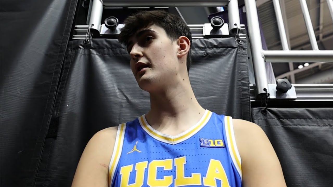 UCLA M. Basketball Postgame - Players, at Northwestern (March 3, 2025)