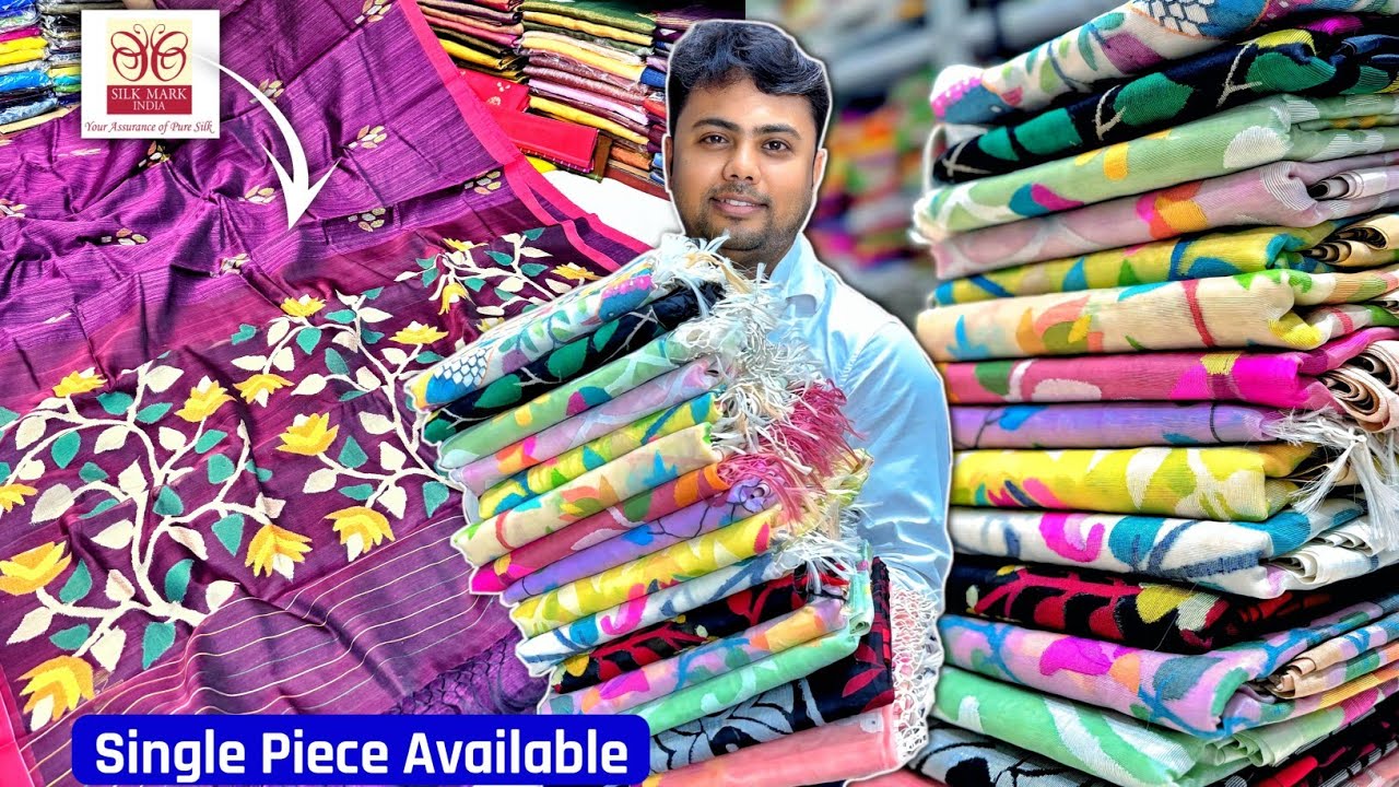 Pure Tussar Tantuja / Pure Cotton Paithani / Pure Matka Silk / Muslin Jamdani / Mul Khadi & Linen 🔥🔥