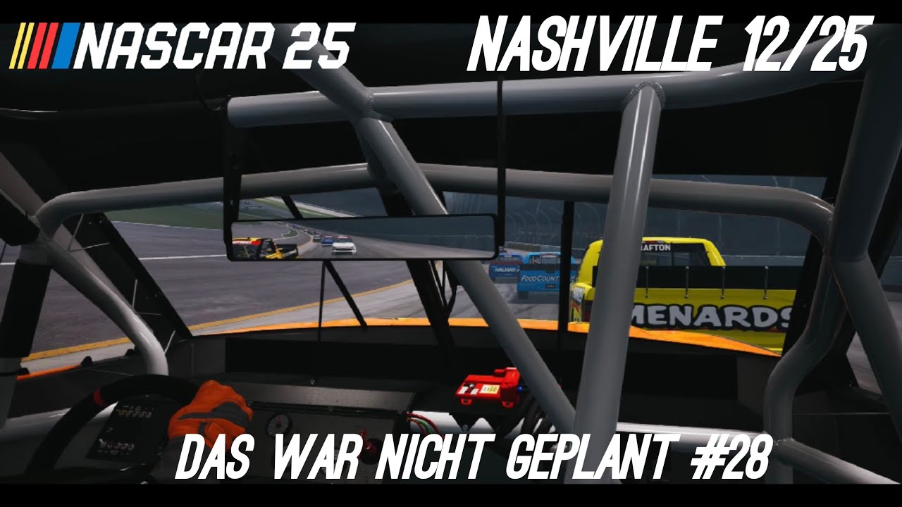 DAS WAR NICHT GEPLANT  / NASCAR 25 KARRIERE #29 ( no commantary gameplay)