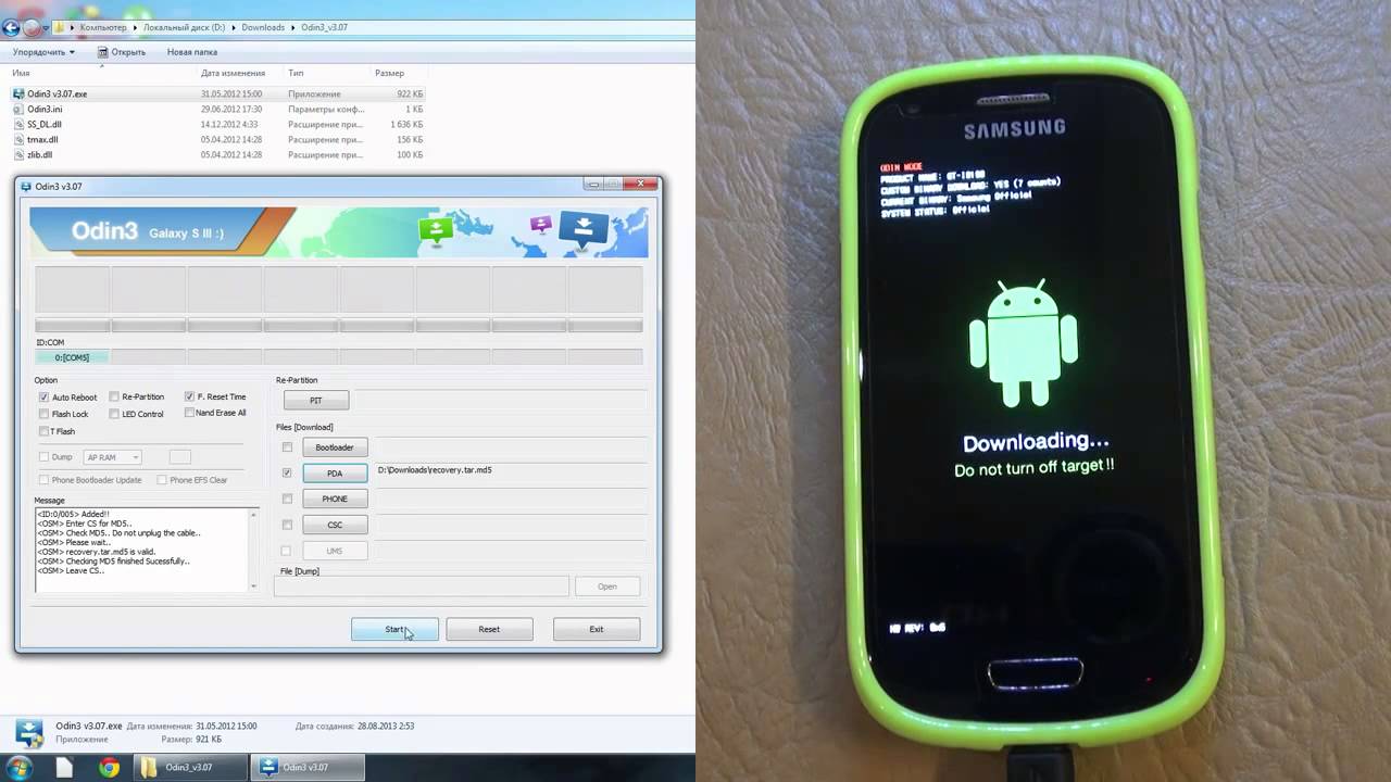 [Galaxy S3 mini i8190] Install ClockWorkMod (CWM) & Get Root - Easy Working Root
