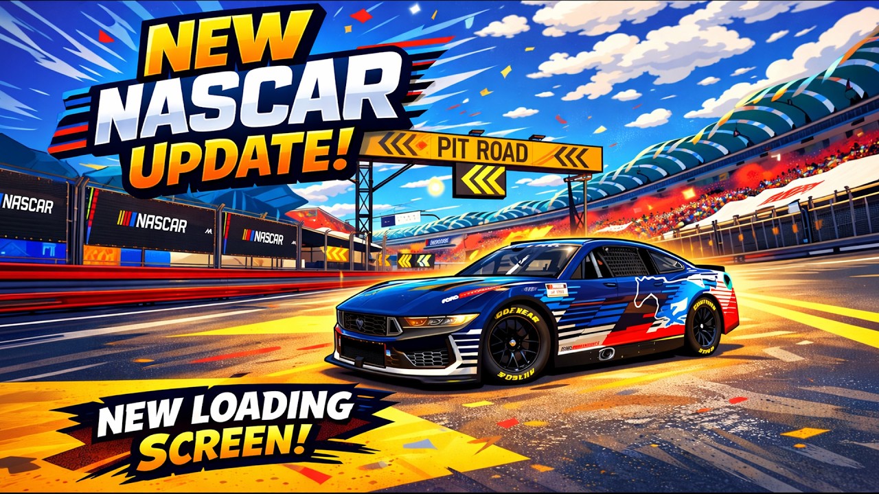 NASCAR Update Just Dropped in The Crew Motorfest! (New Loading Screen)