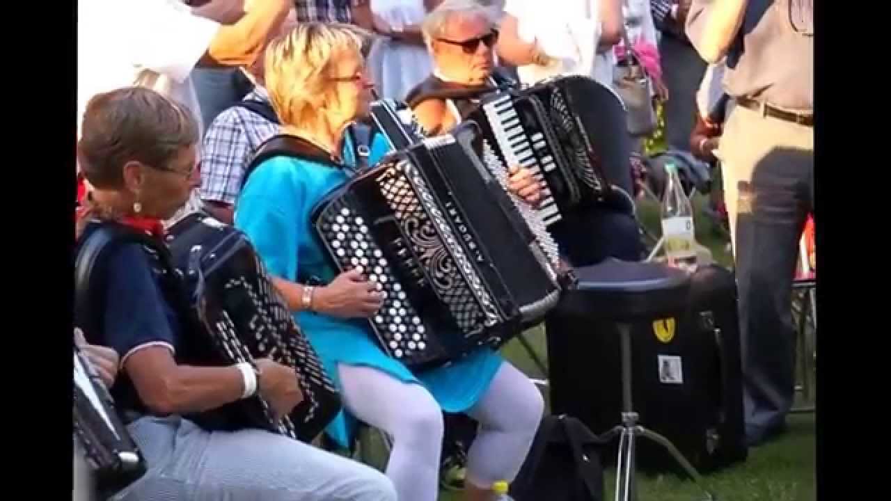 Alfred på Hultet Bälgspel vid landsvägskanten Ransäter 2014