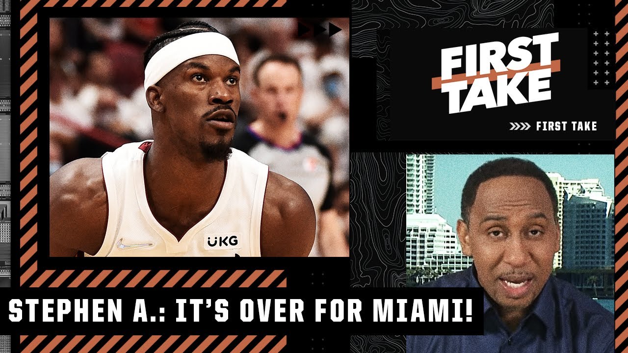 Heat are going home, THIS IS OVER‼️ - Stephen A. predicts Boston advances to the Finals | First Take