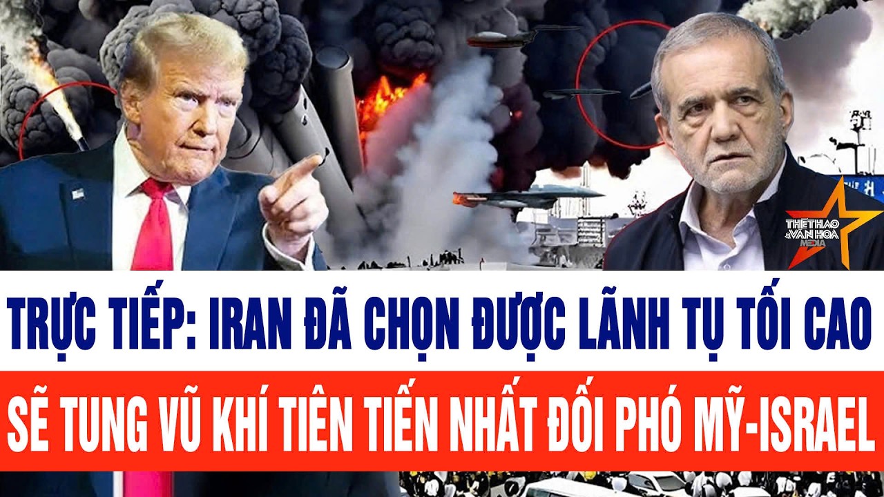 🔴Tâm chấn: Đòn tấn công trời giáng, lộ số phận Iran; ông Trump nói sẵn sàng cuộc chiến vô thời hạn