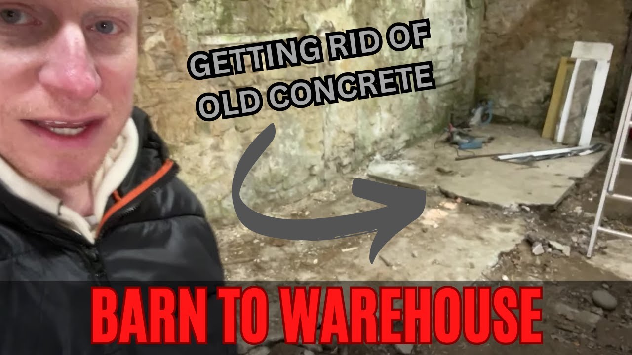Barn to Warehouse 46 - Preparing for the concrete floor!