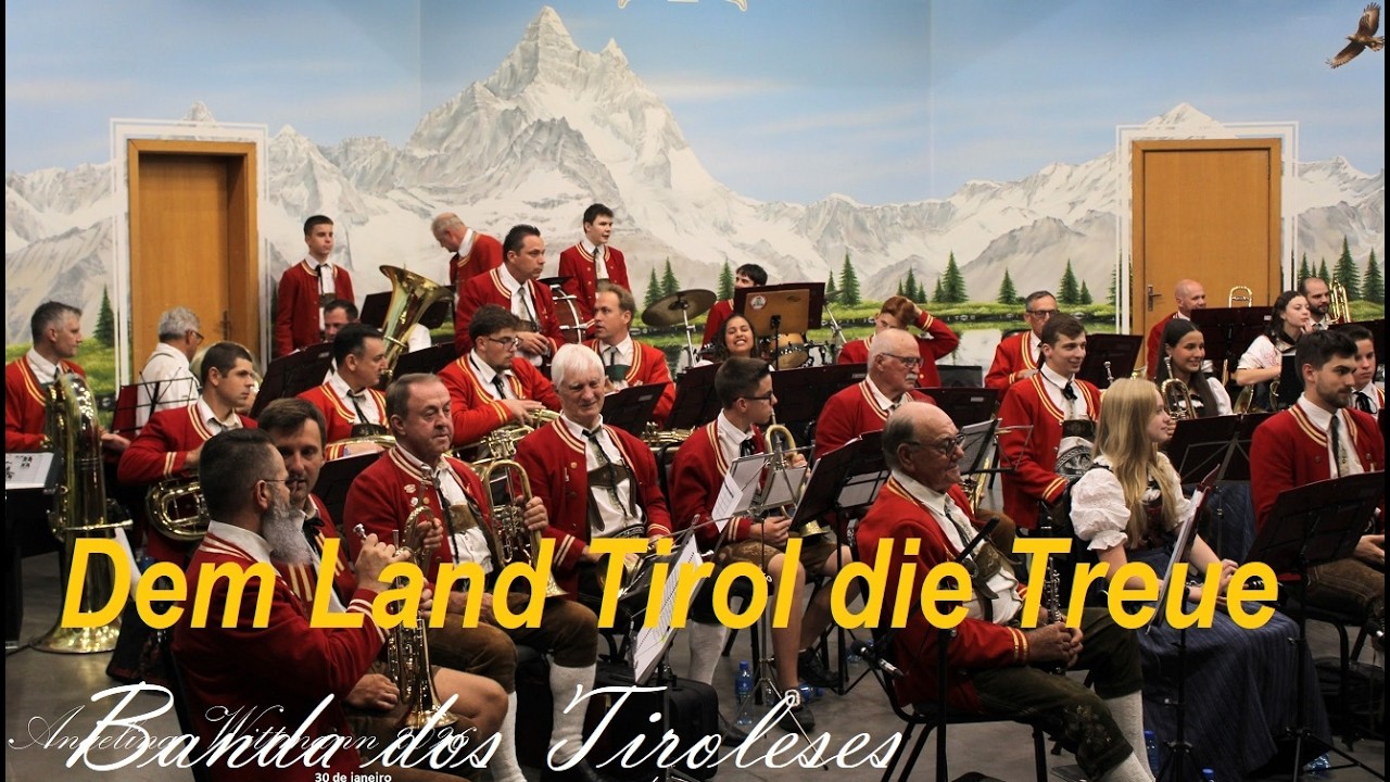 BANDA DOS TIROLESES - DEM  LAND TIROL DIE TREUE - 2º KONZERT 2026