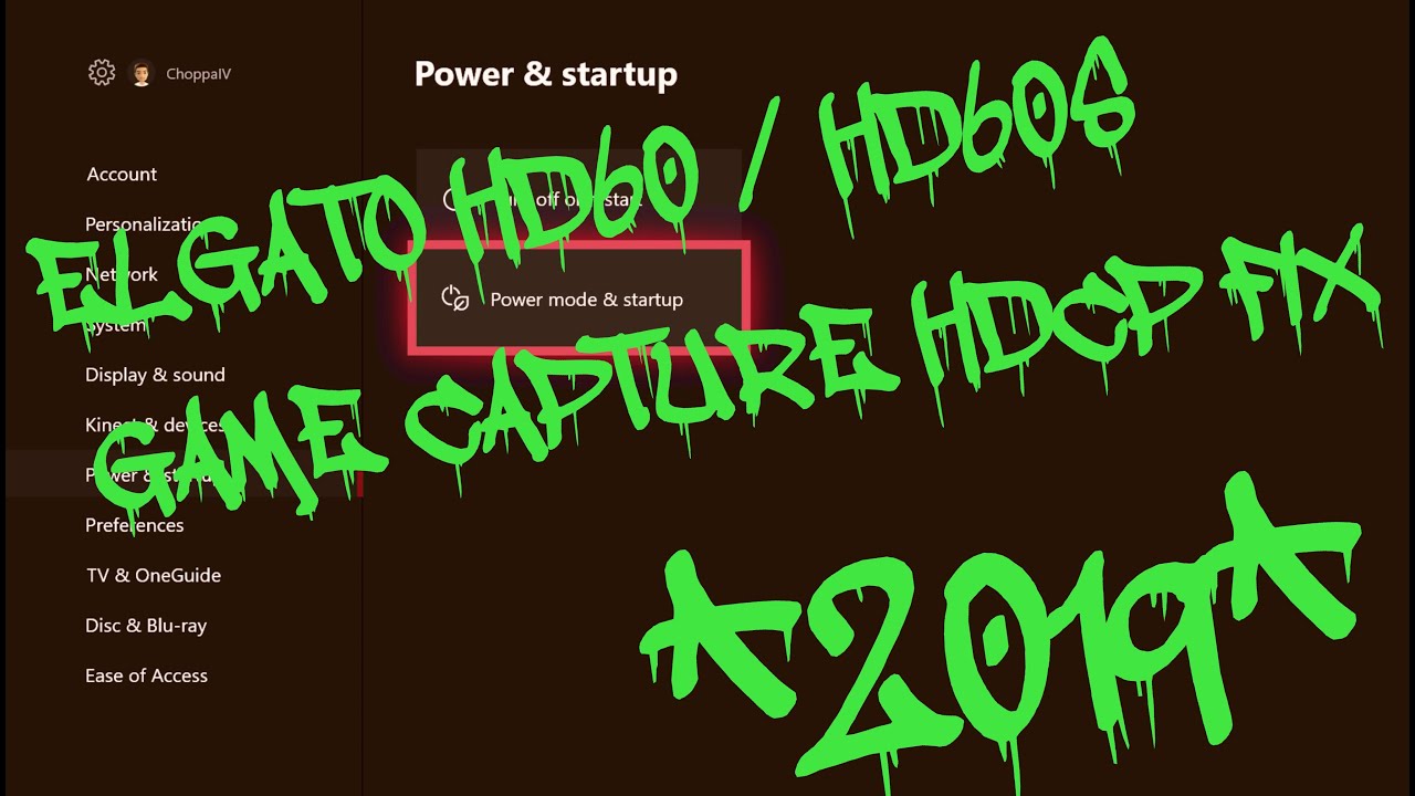 El Gato HD60/HD60S Troubleshooting! How To Remove HDCP Block On XBOX One! BEST METHOD *2019*