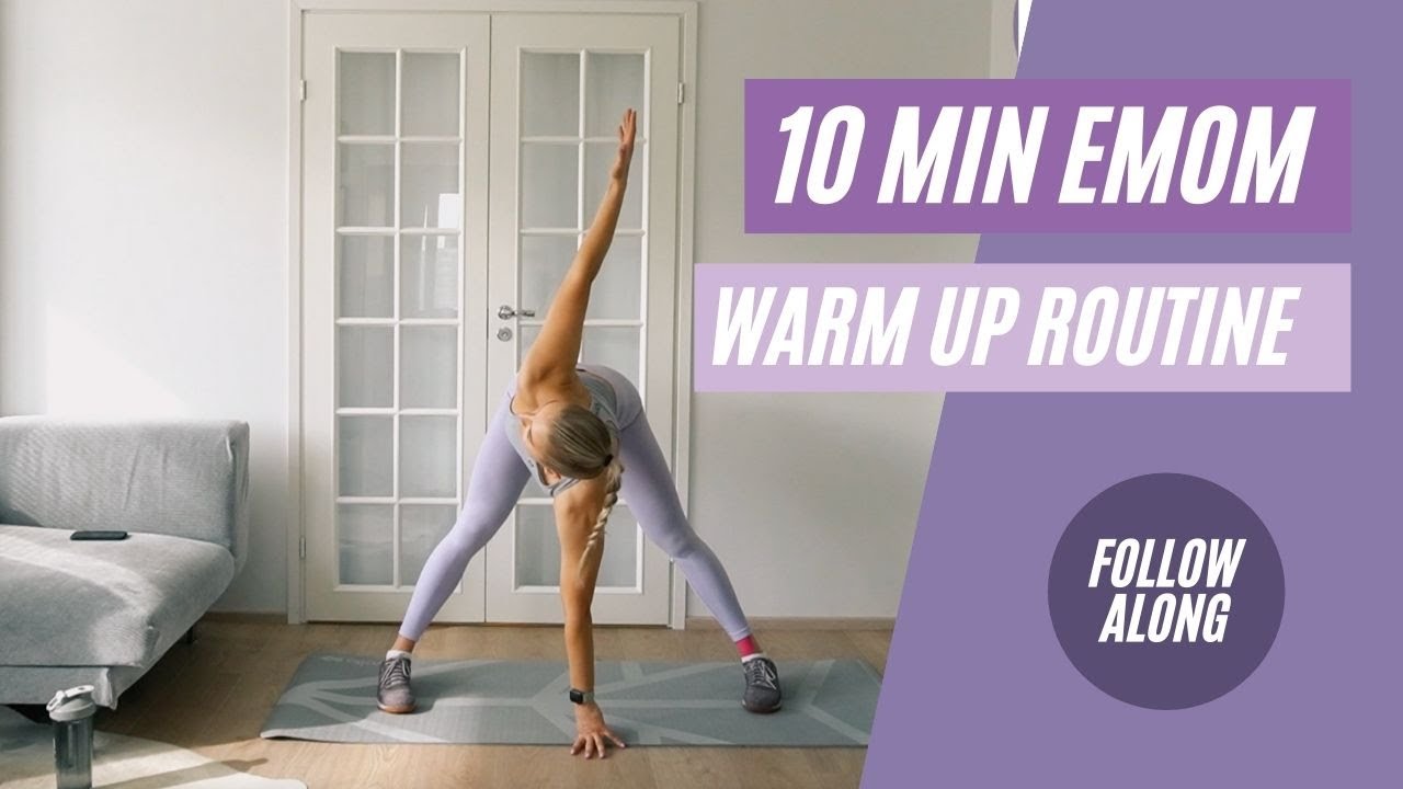 10 MIN EMOM WARM UP ROUTINE⚡️ - No Repeat, No Equipment