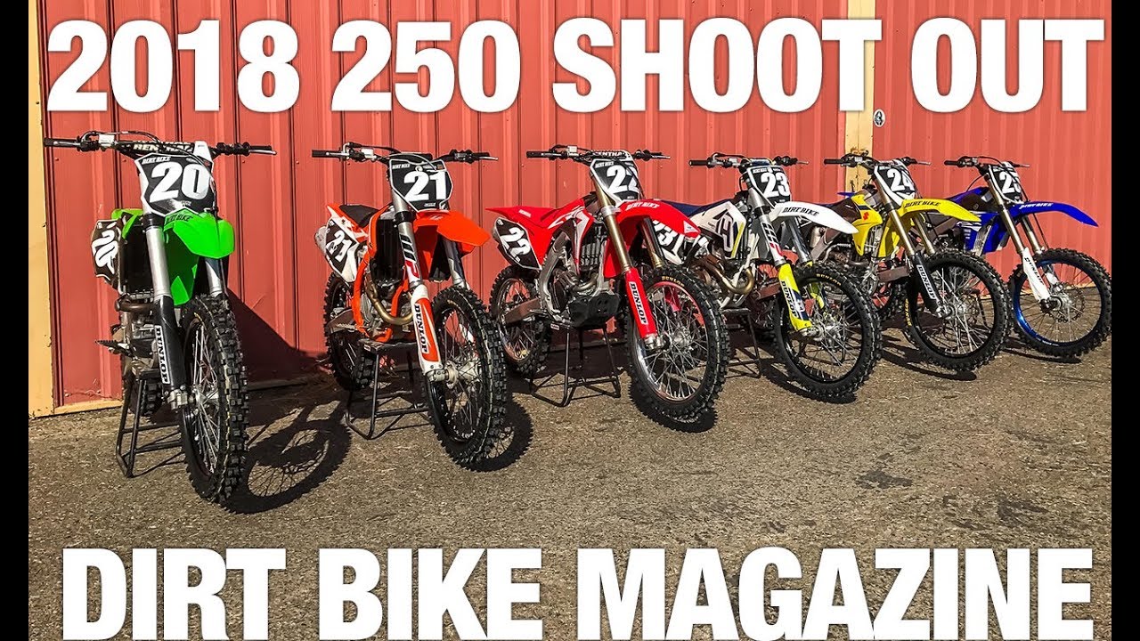 2018 250 Shootout - Dirt Bike Magazine
